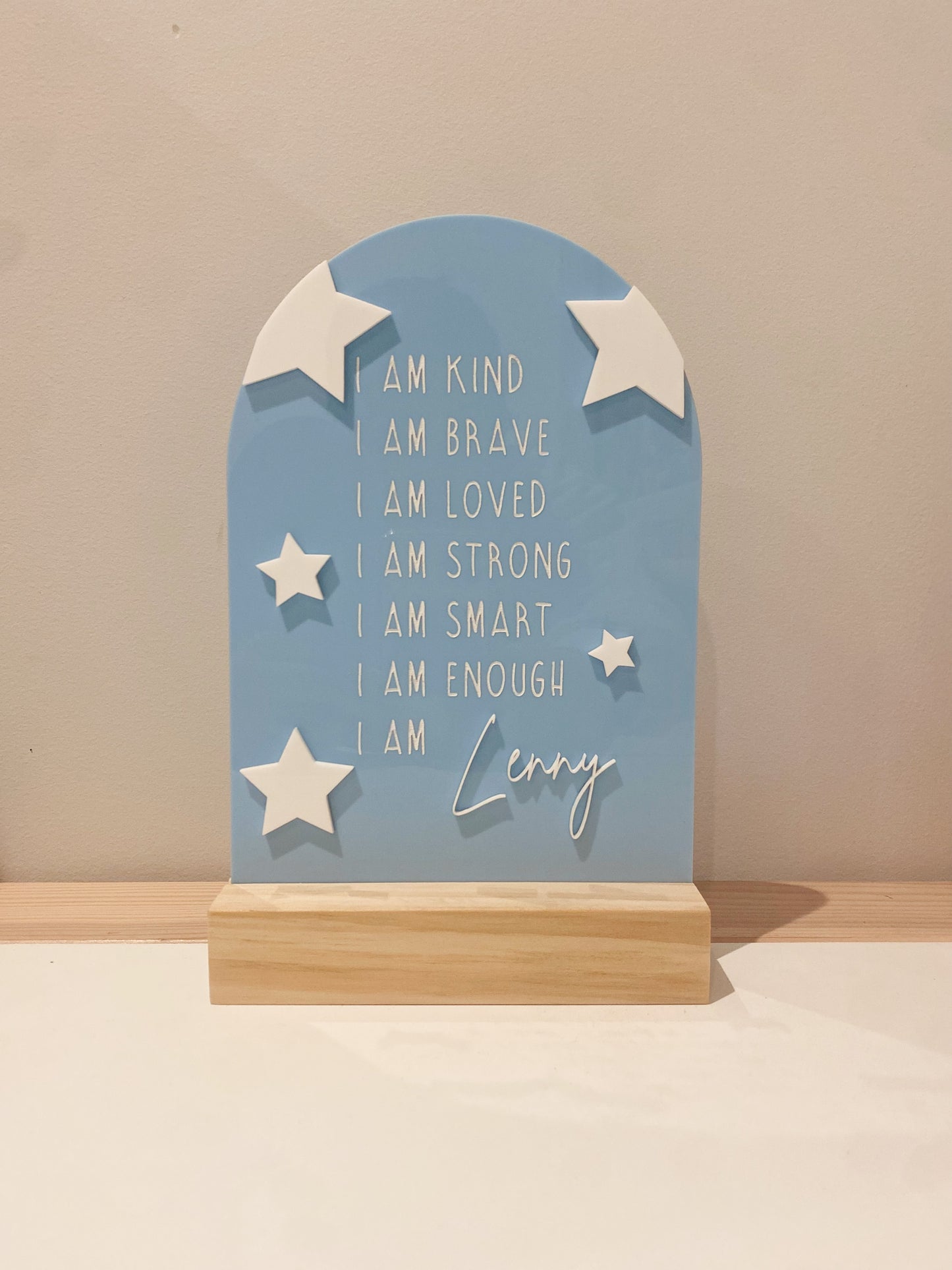 Affirmation Plaque