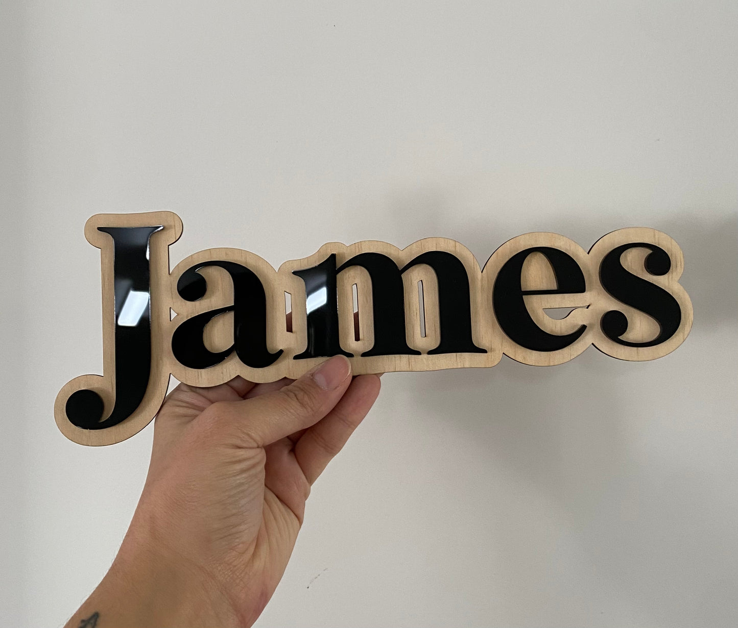 3D Name Plaques