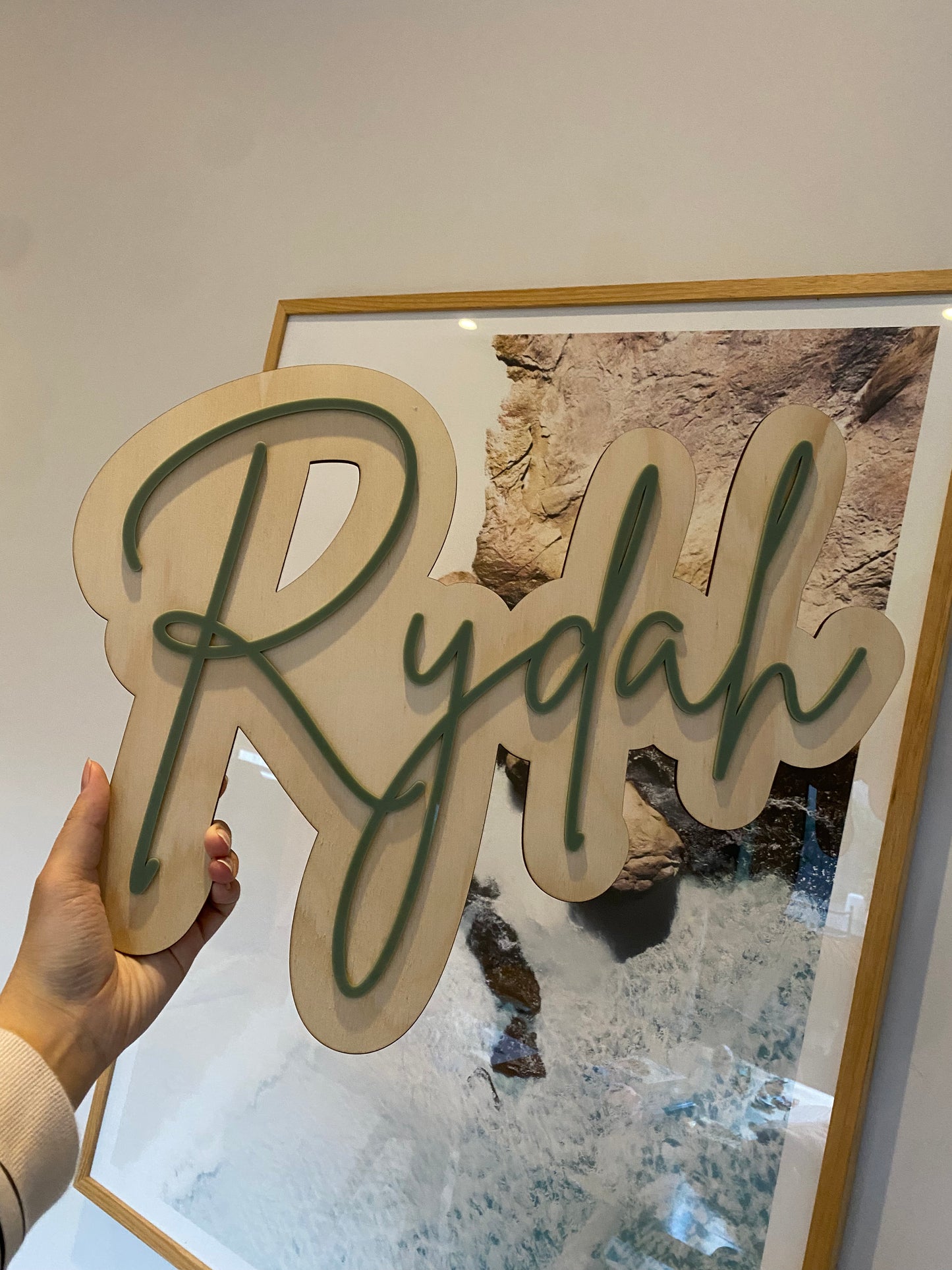 3D Name Plaques