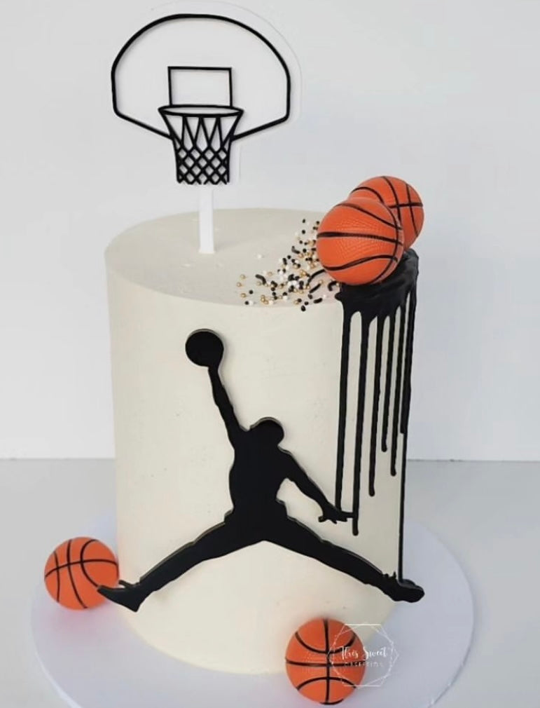 Basketball Cake Topper