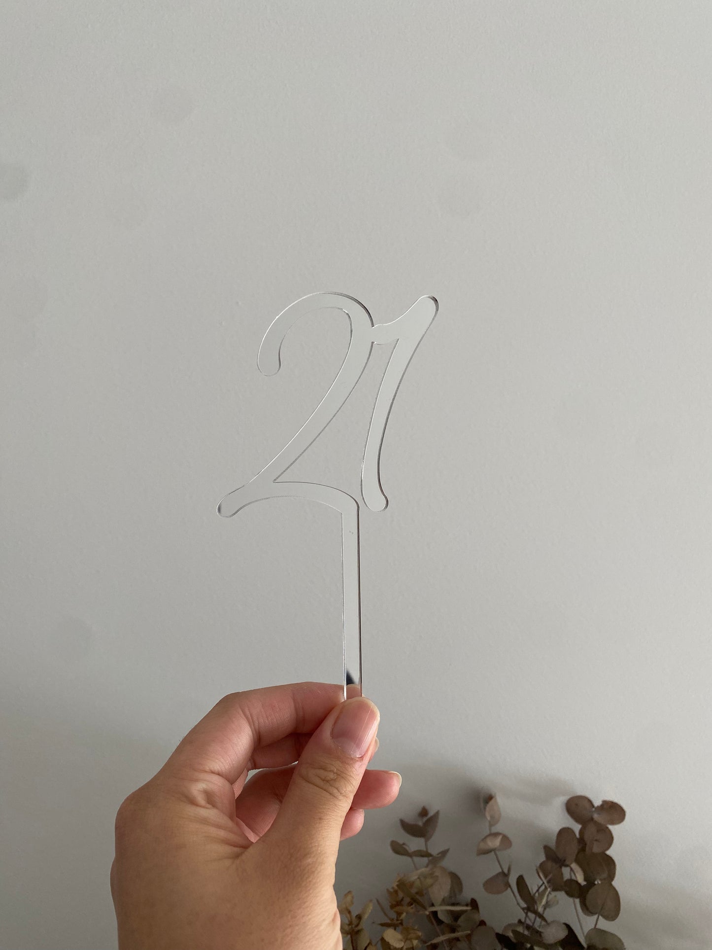 Cake Topper - Single layer