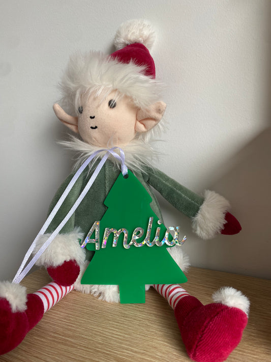 Personalised Christmas Tree Ornament