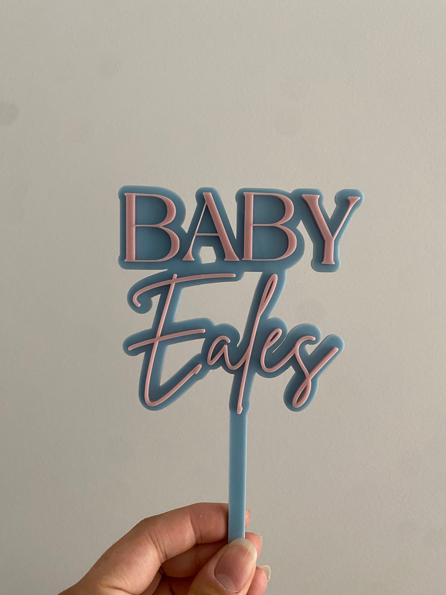 Baby Shower Cake Topper