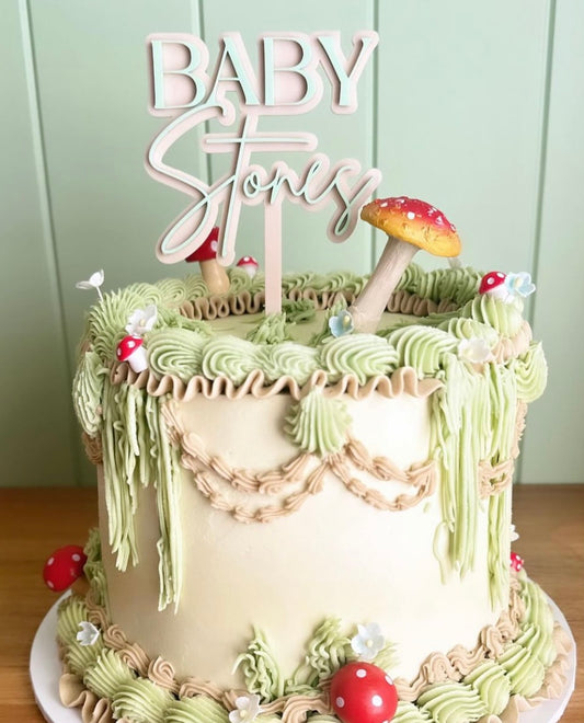 Baby Shower Cake Topper