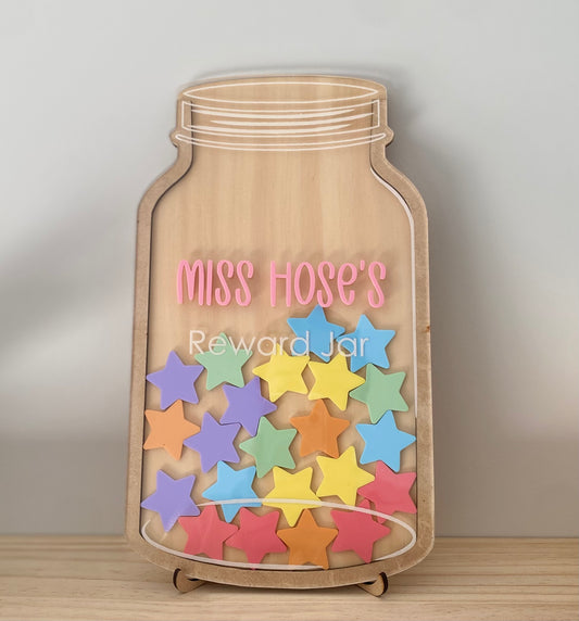 Personalised Reward Jar