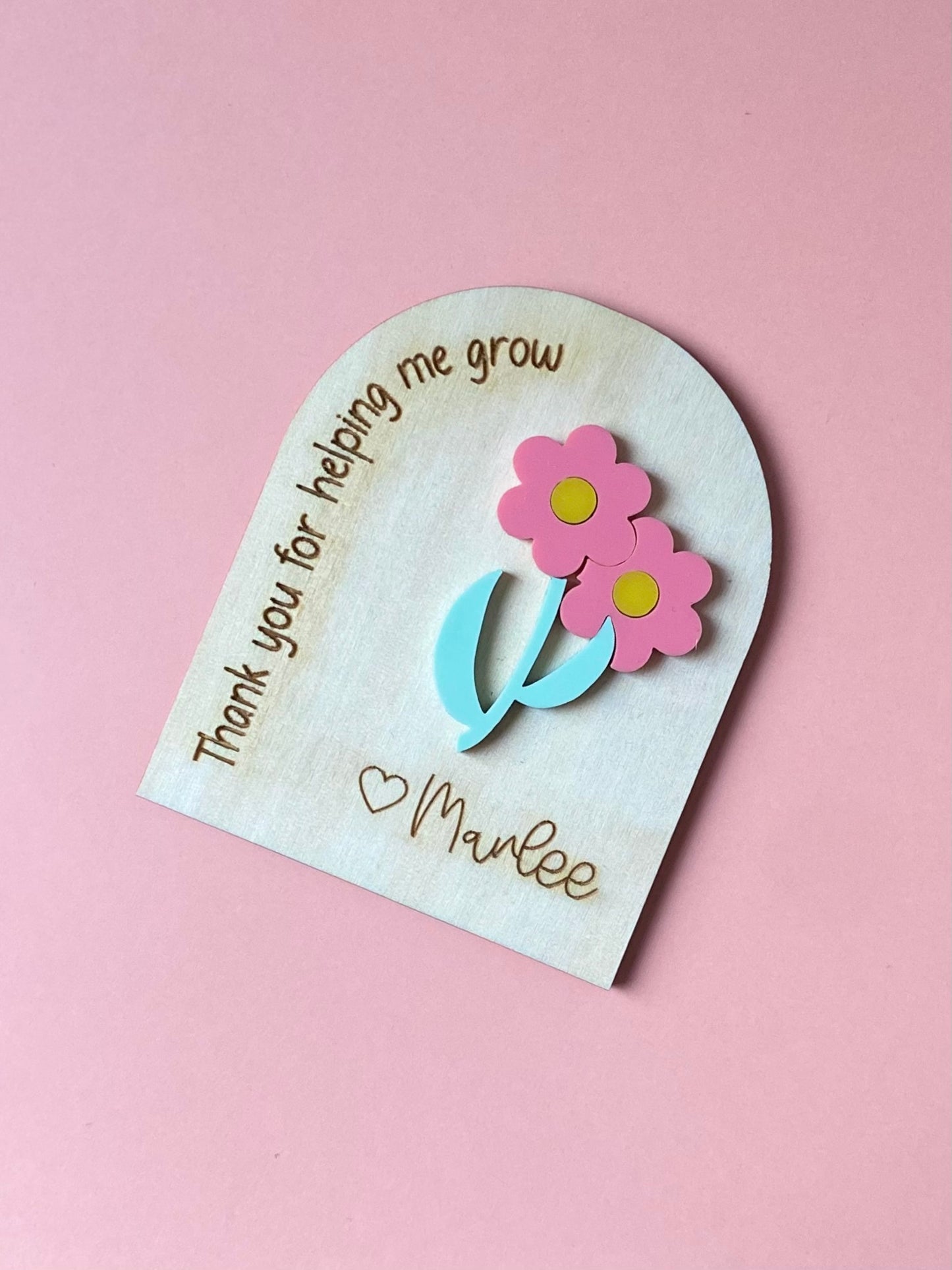 Teacher Flower Magnet