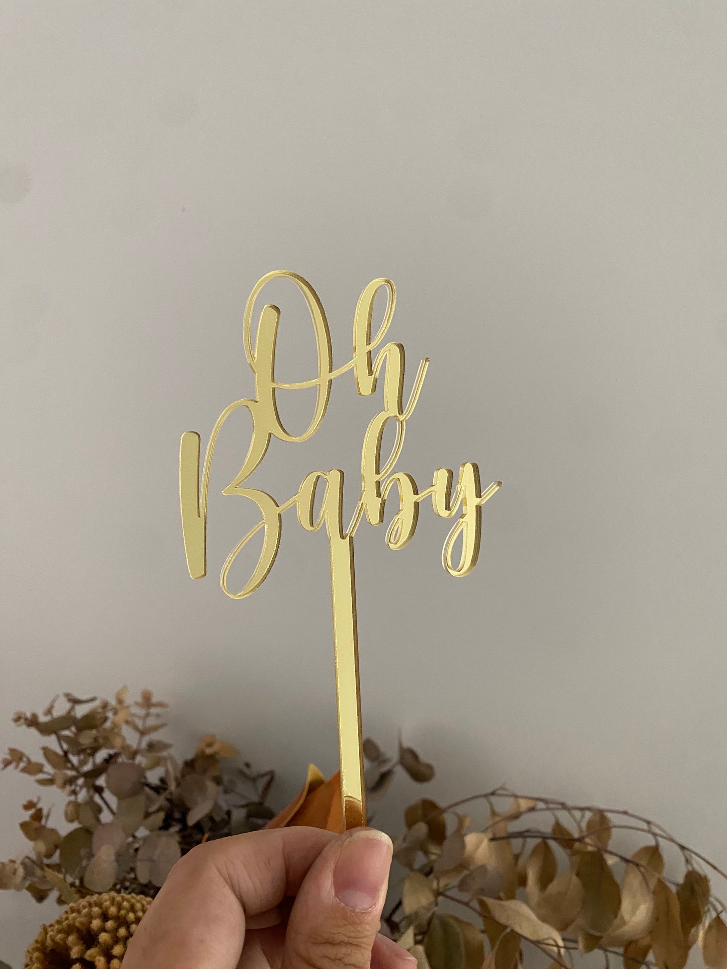 Cake Topper - Single layer