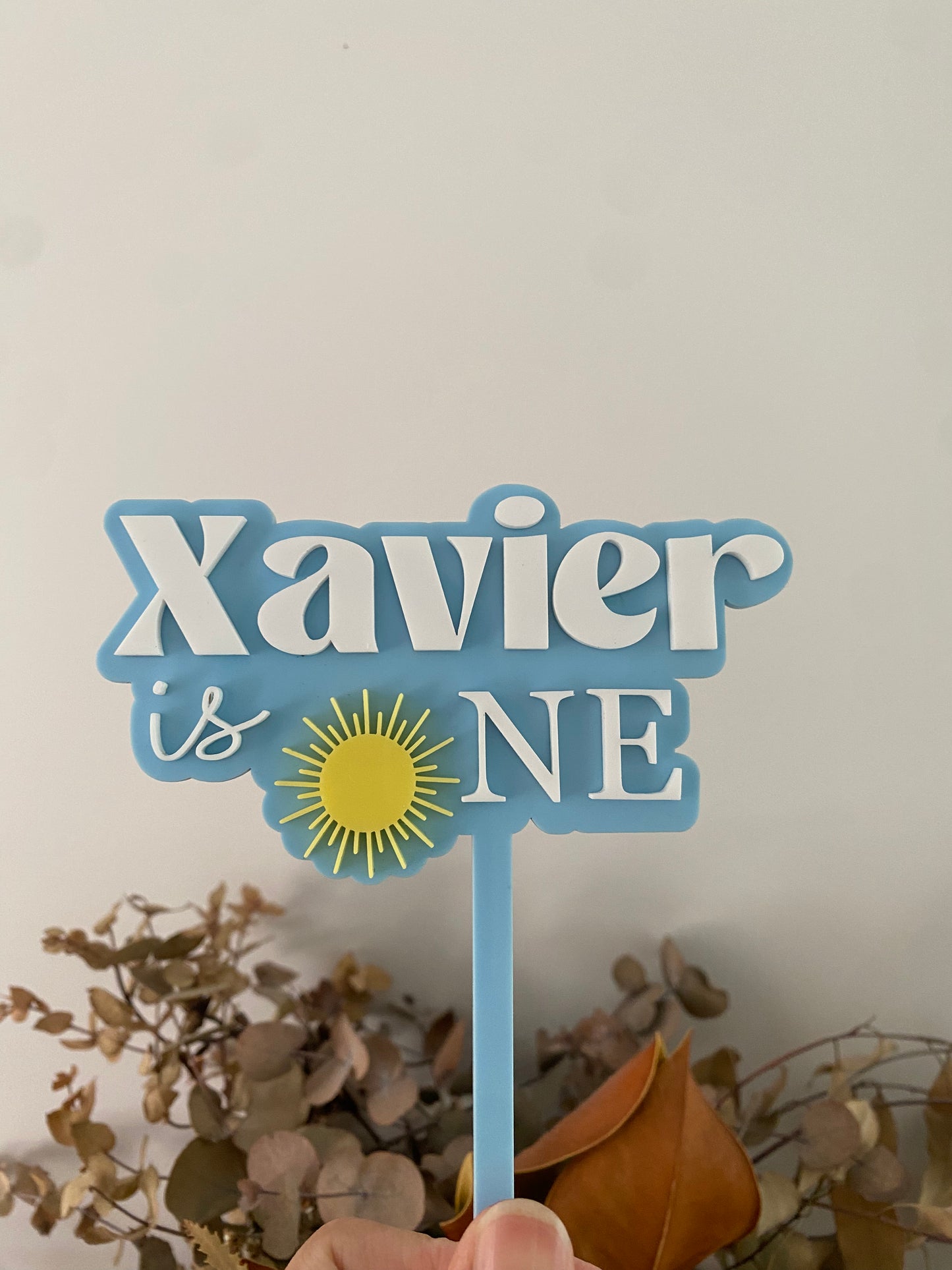 Cake Topper - Double Layer