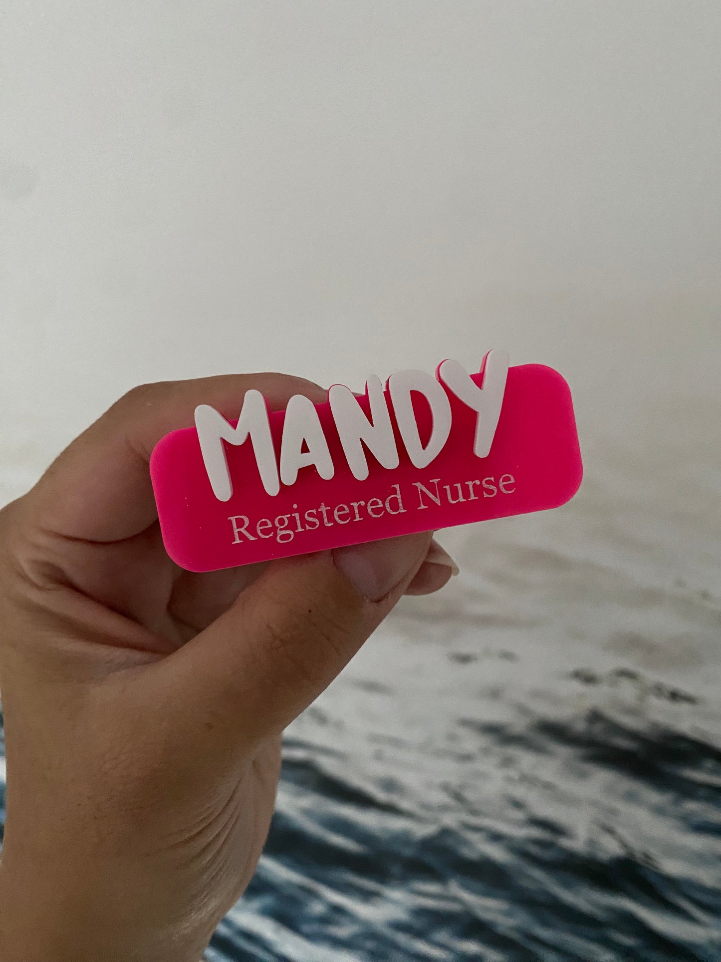 3D Name Badge