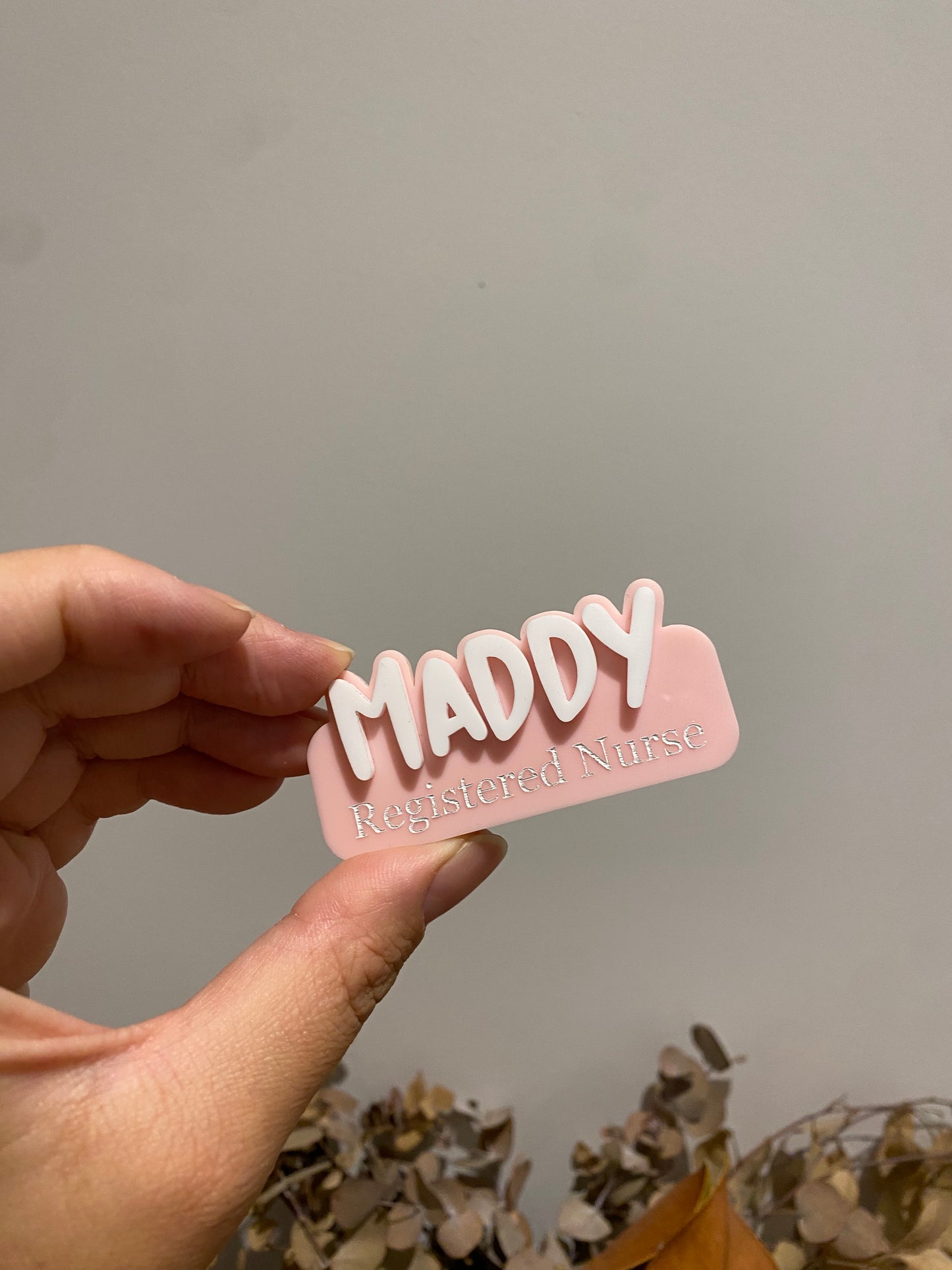 3D Name Badge