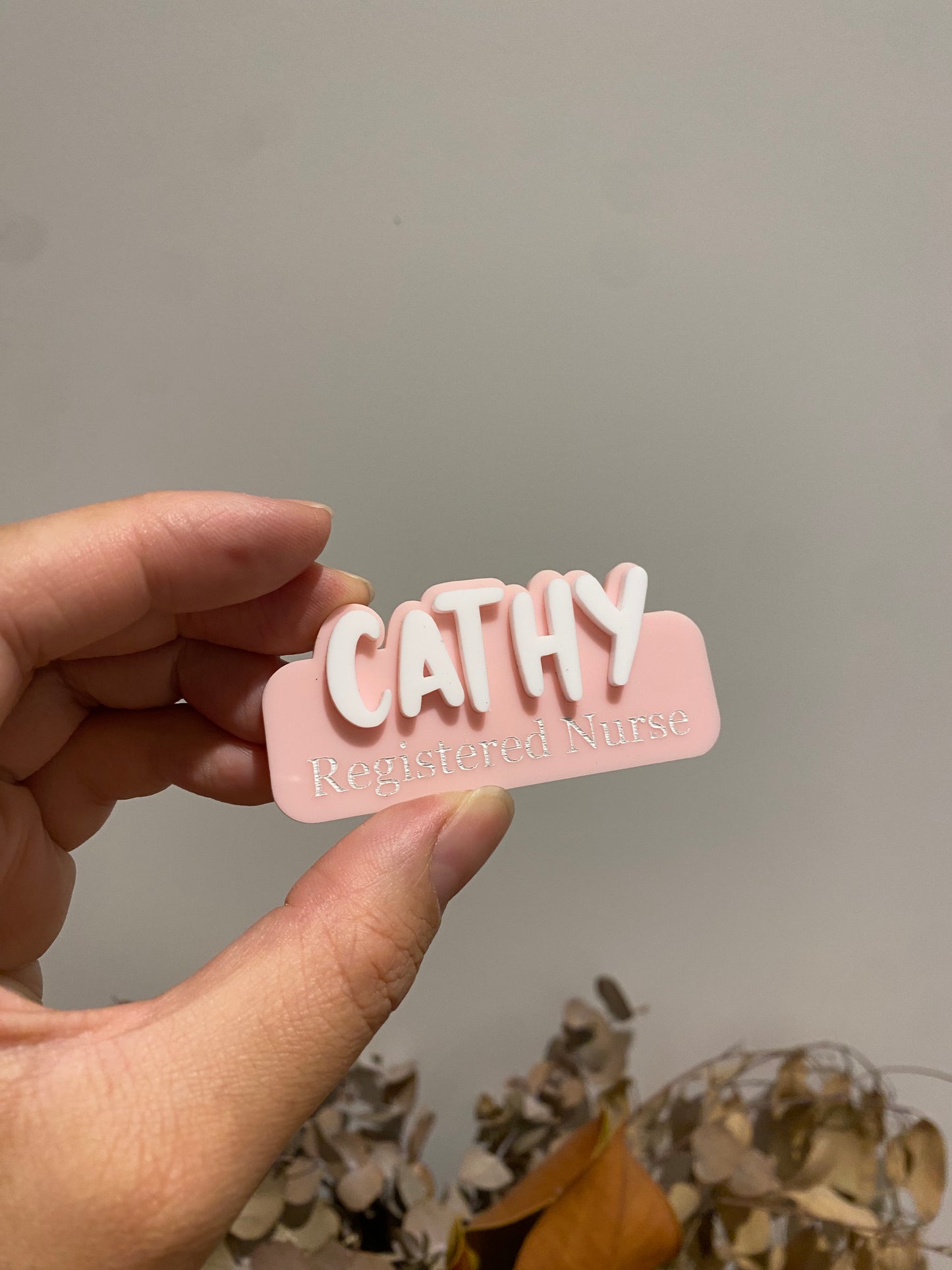 3D Name Badge