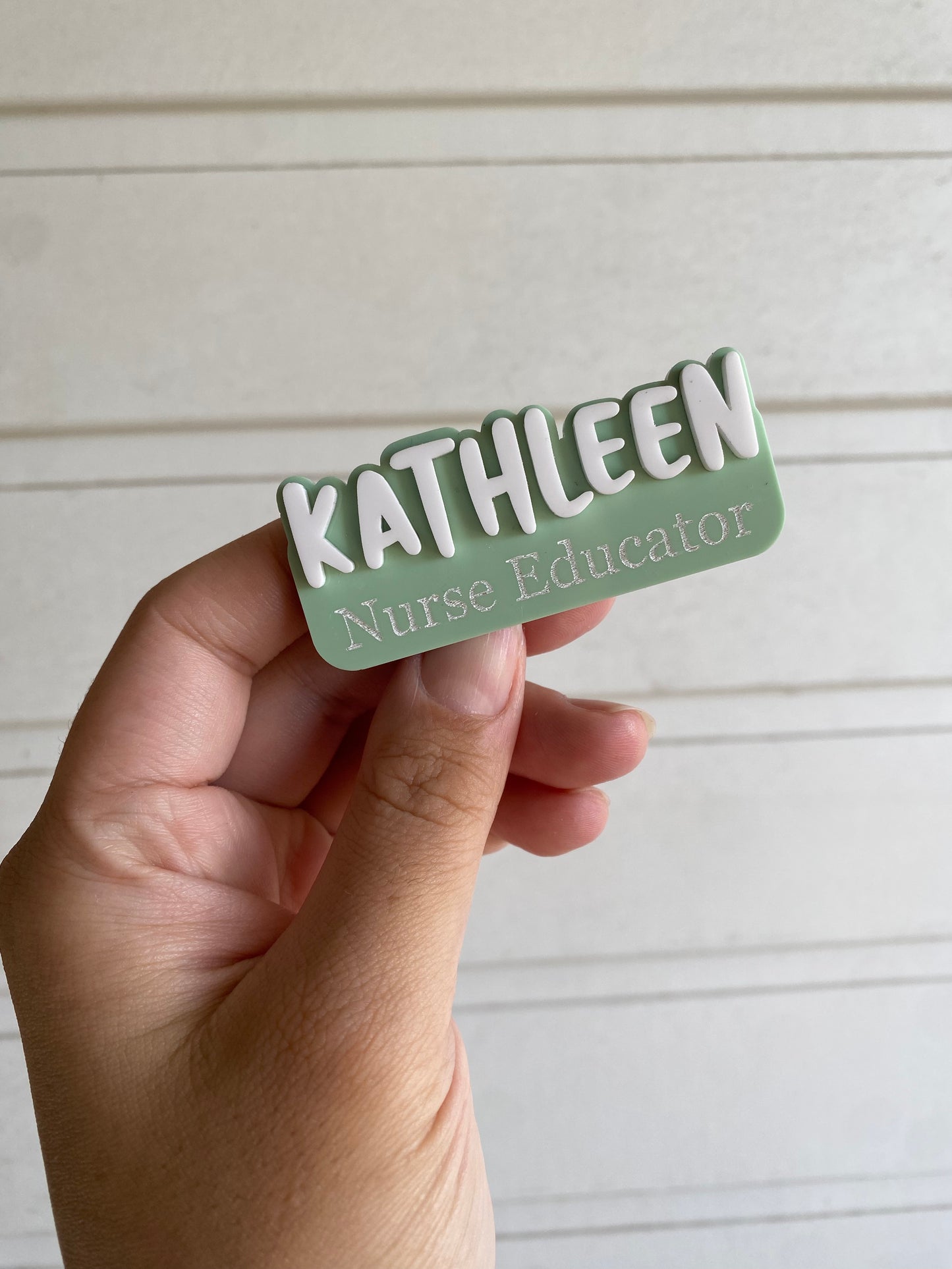 3D Name Badge