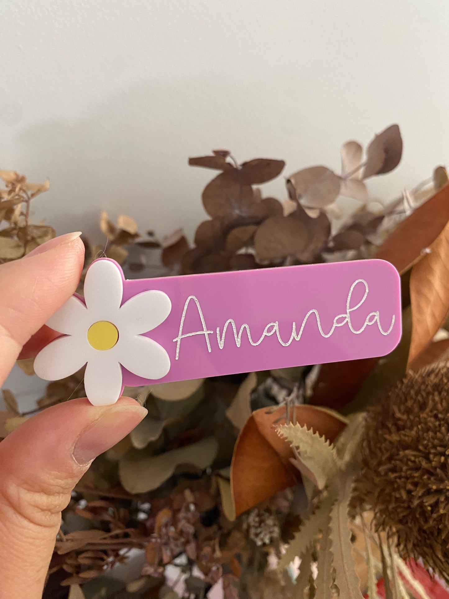 Daisy Name Badge