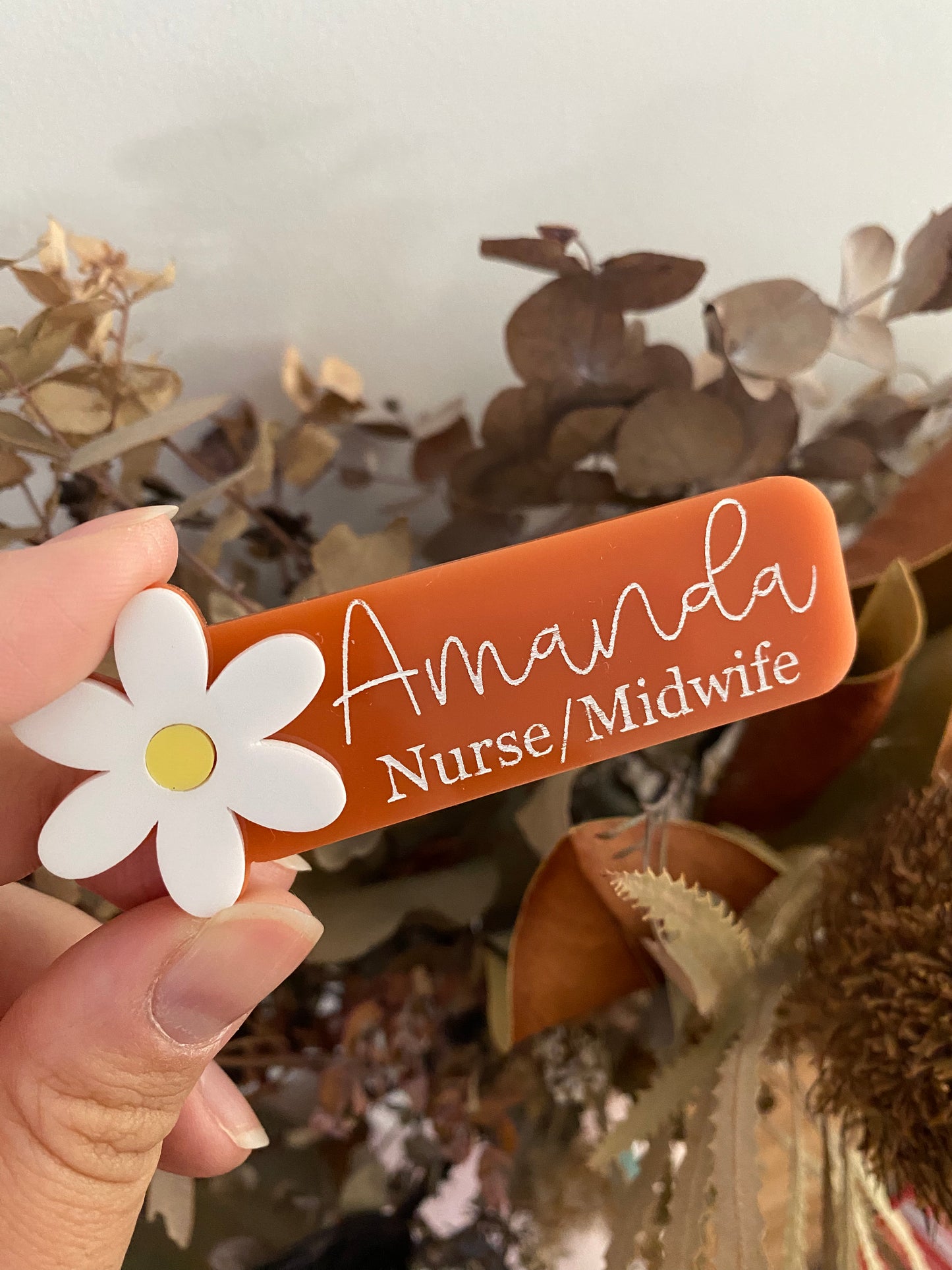 Daisy Name Badge