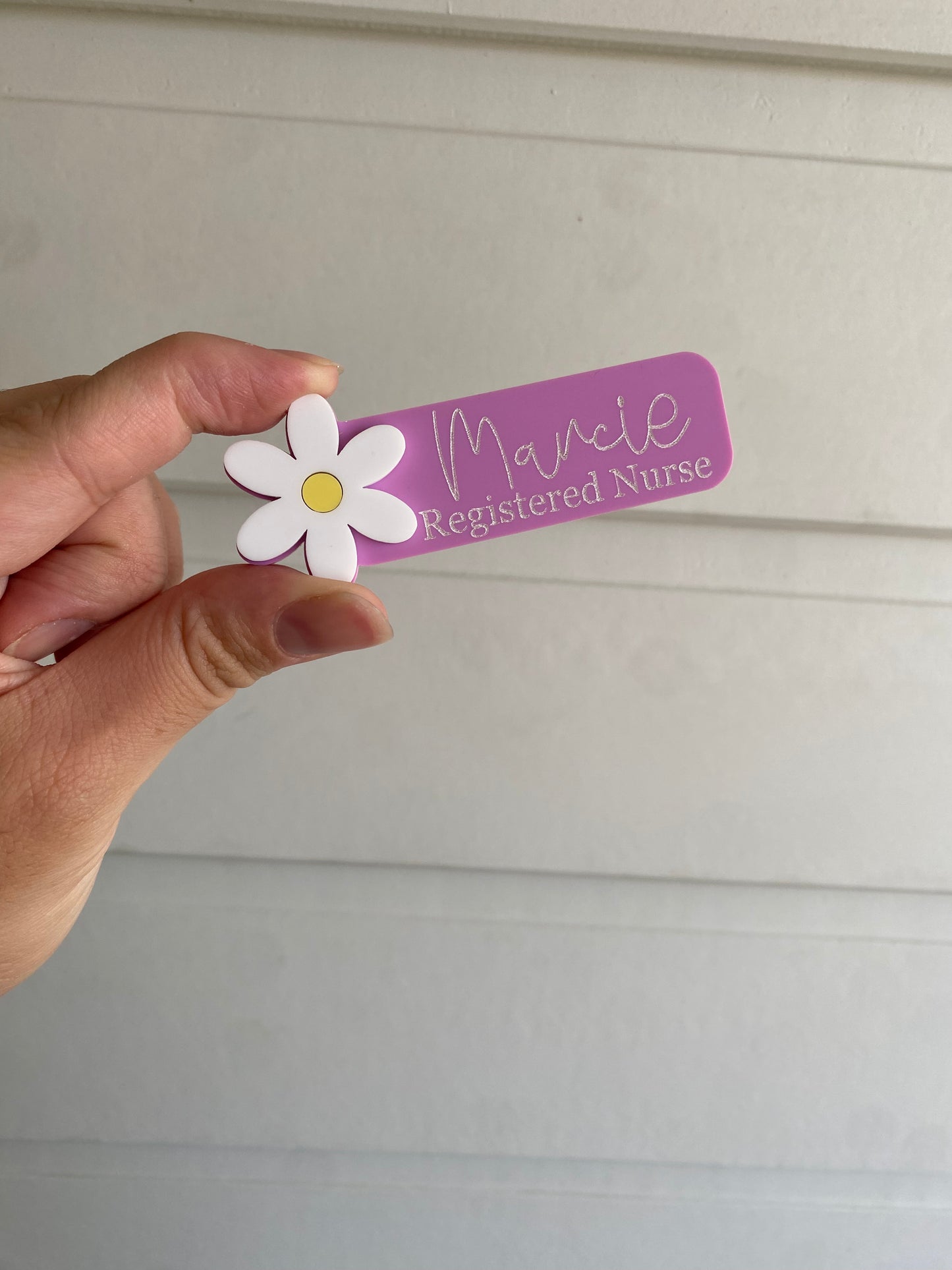 Daisy Name Badge