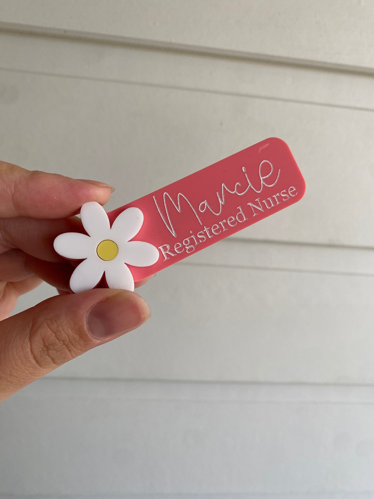 Daisy Name Badge