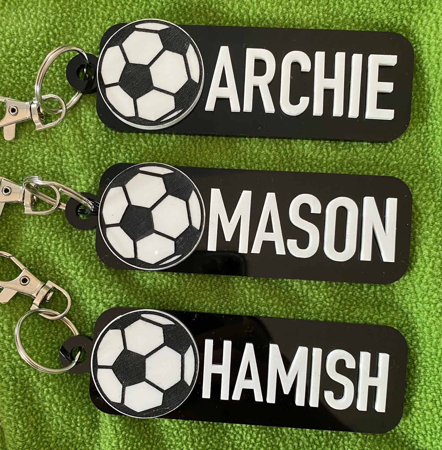 Keyring Soccer Themed