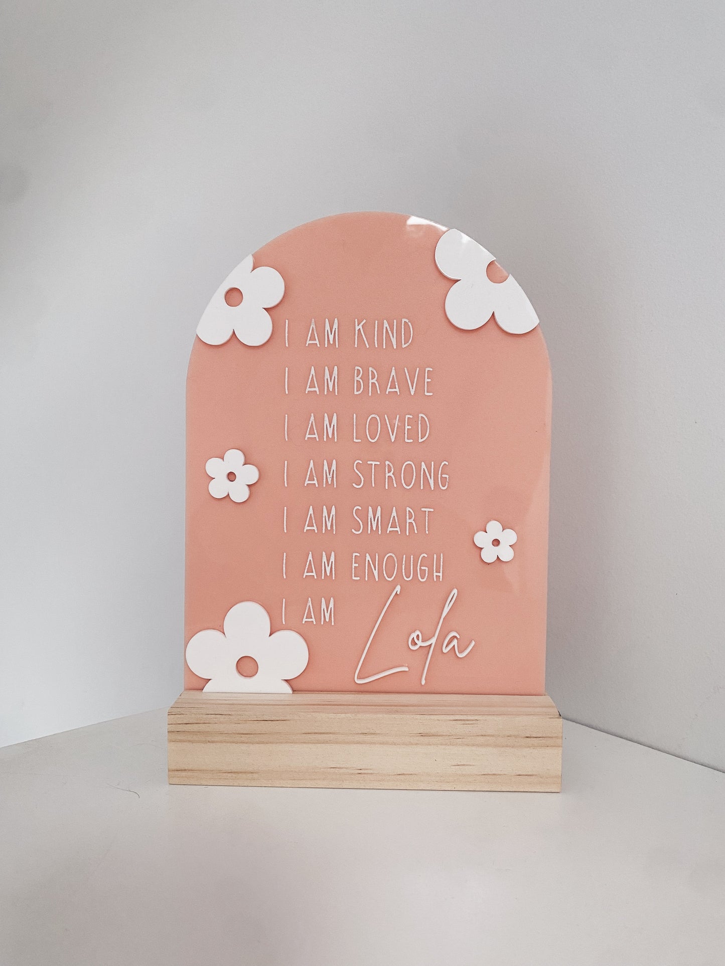 Affirmation Plaque