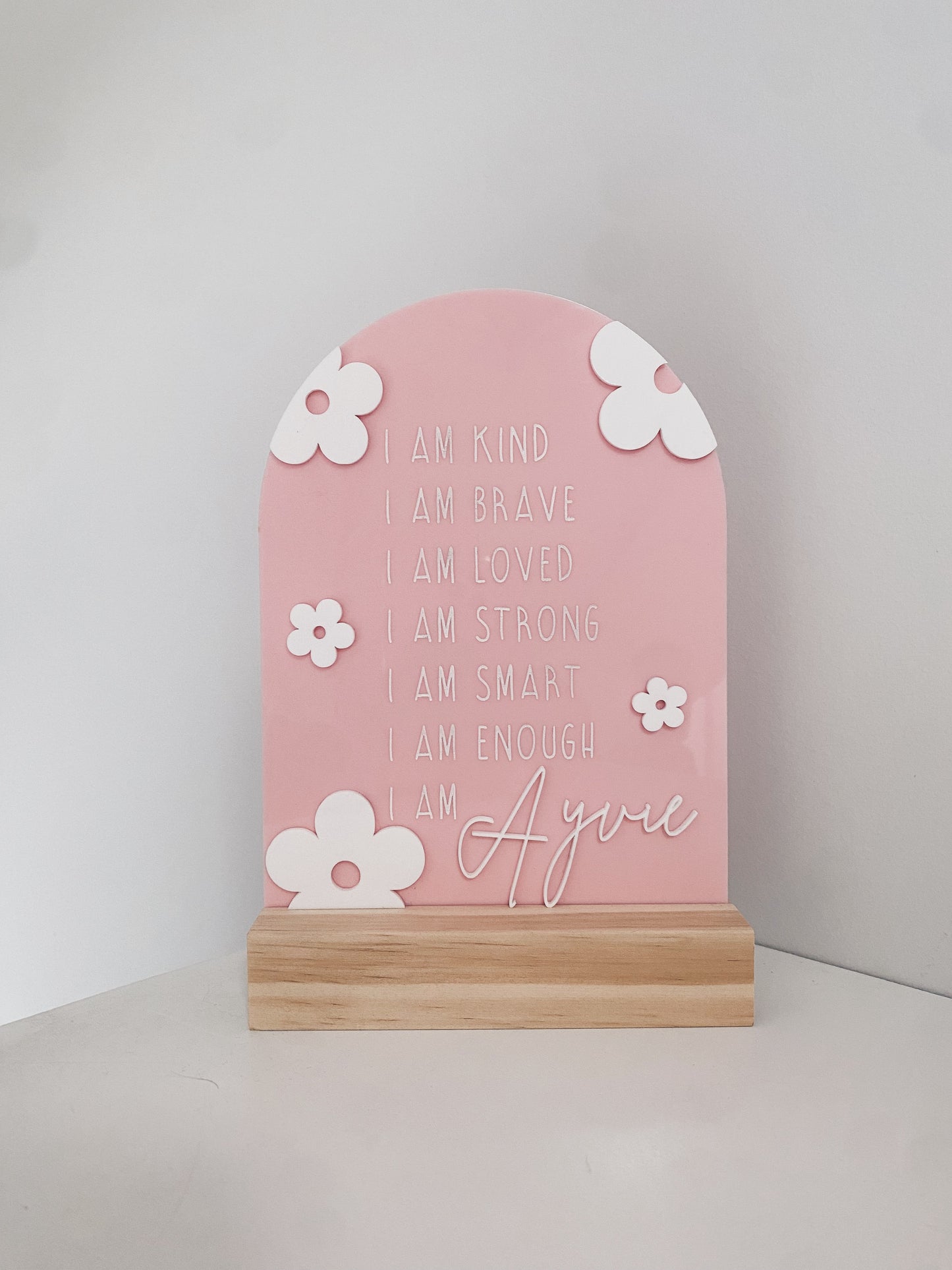 Affirmation Plaque