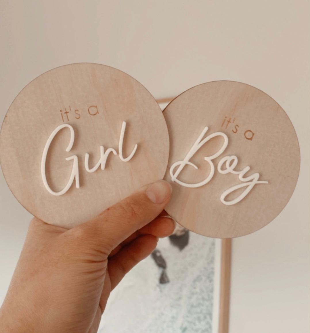 Gender Reveal Disc