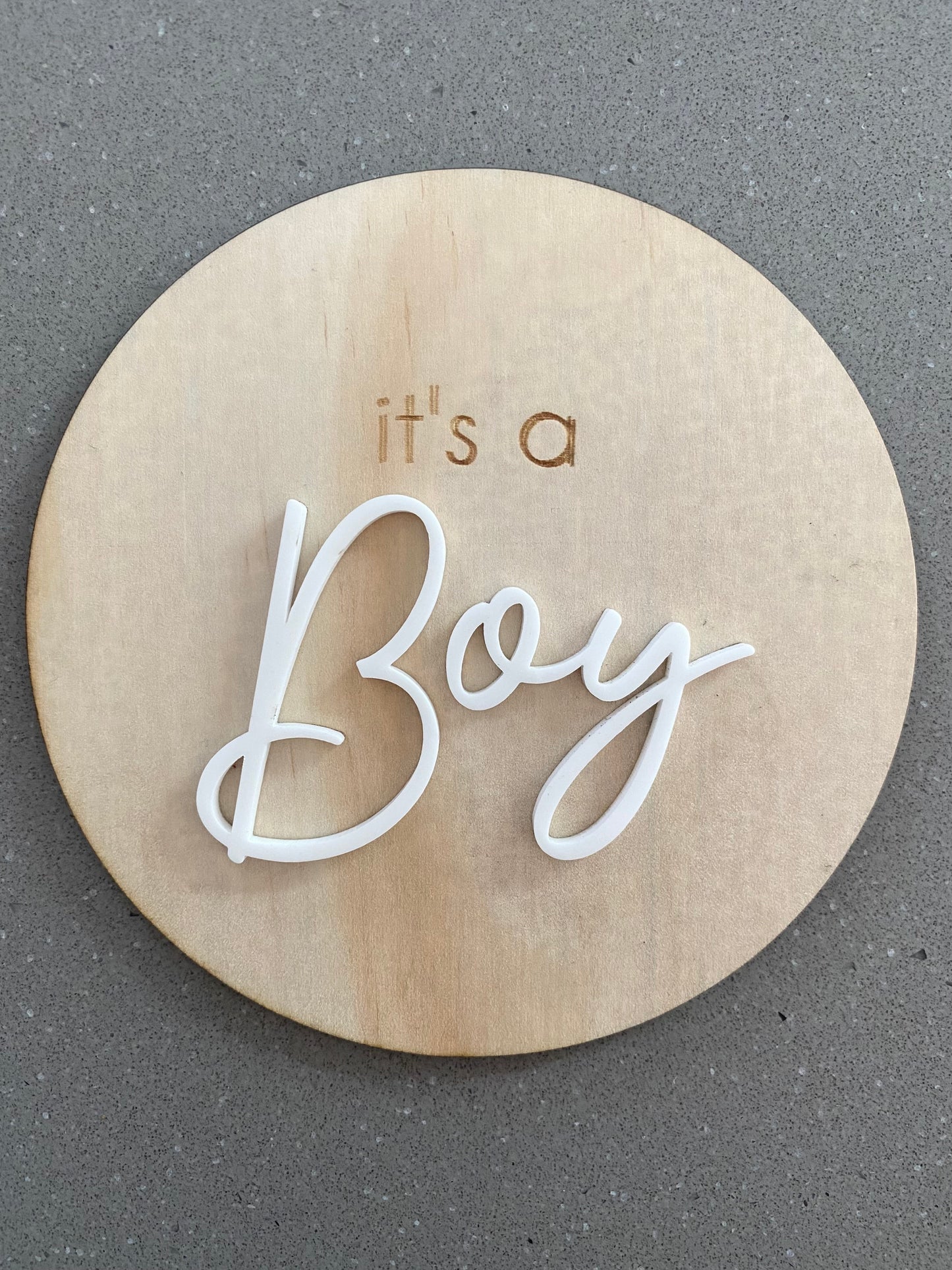 Gender Reveal Disc