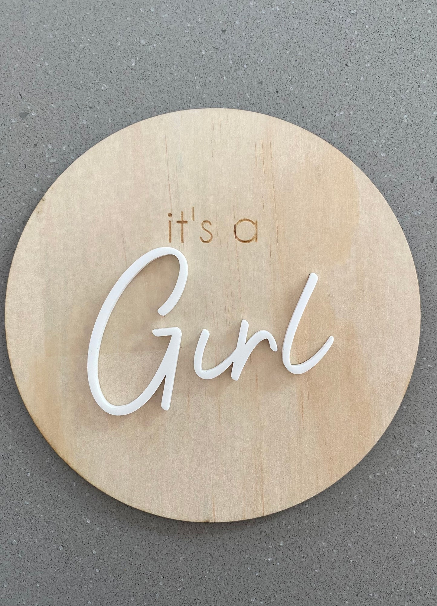 Gender Reveal Disc